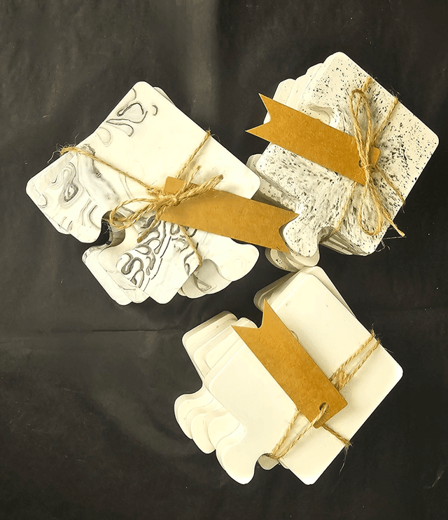 Jigsaw coasters, set of 4